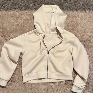 a new day Cream Hooded Jacket
